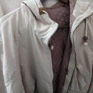 Express brand,  beige color, size medium.